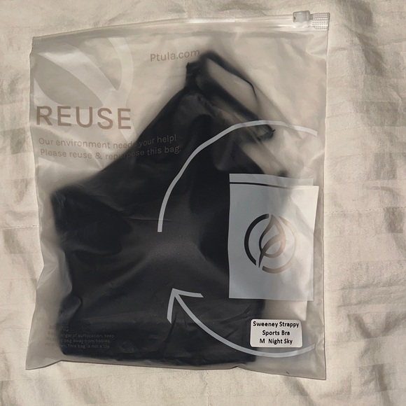 P'tula Sweeney Strappy Sports Bra in Night Sky - Picture 4 of 4